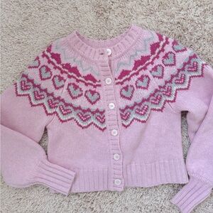 LOVESHACKFANCY CARDIGAN XS